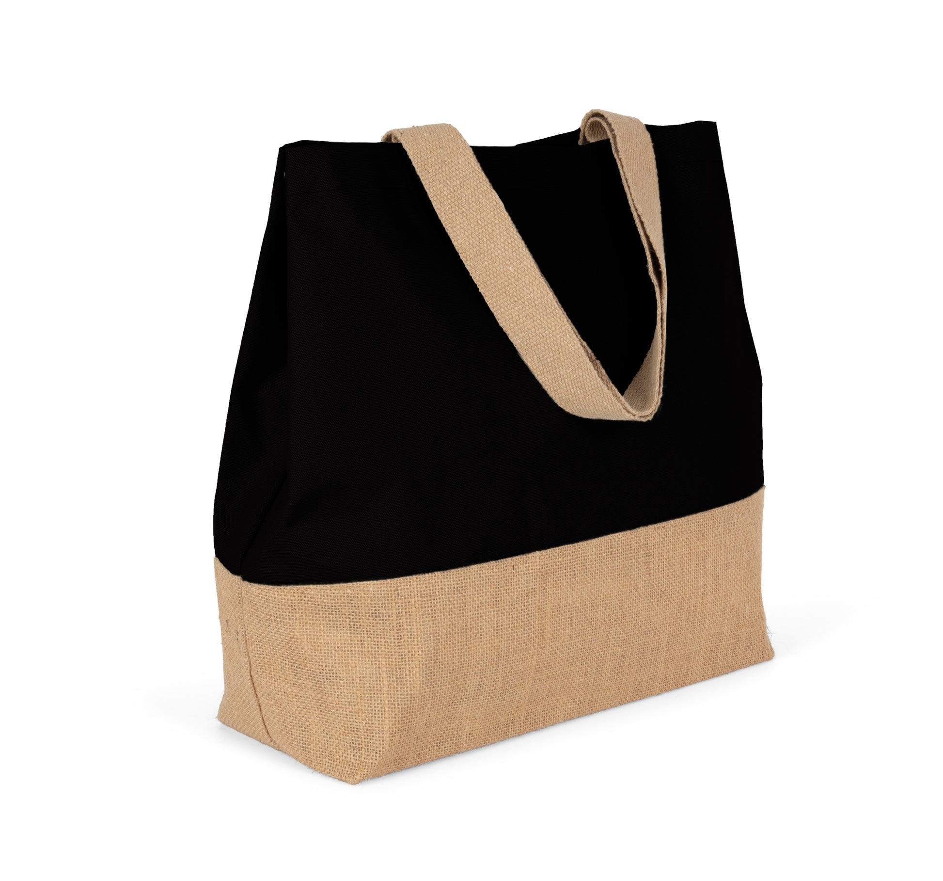 Shopper van jute- & katoencanvas