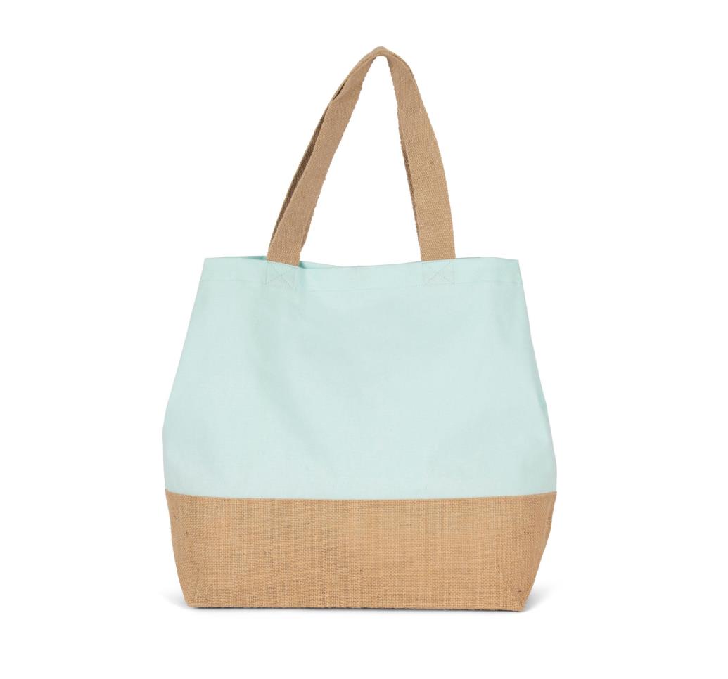 Shopper van jute- & katoencanvas
