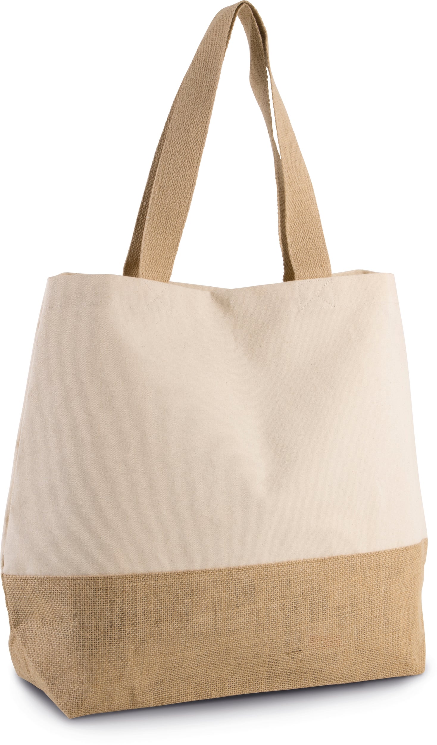 Shopper van jute- & katoencanvas