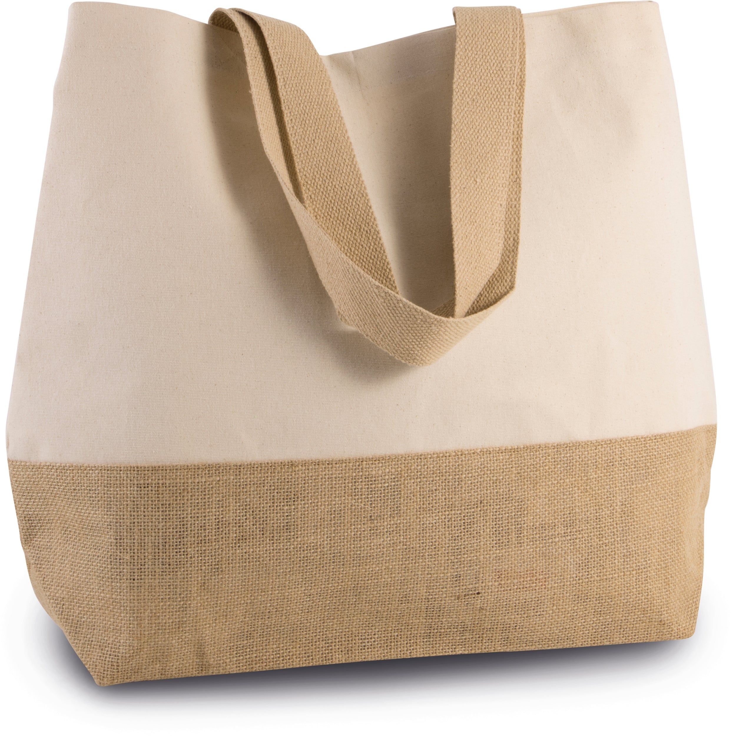 Shopper van jute- & katoencanvas