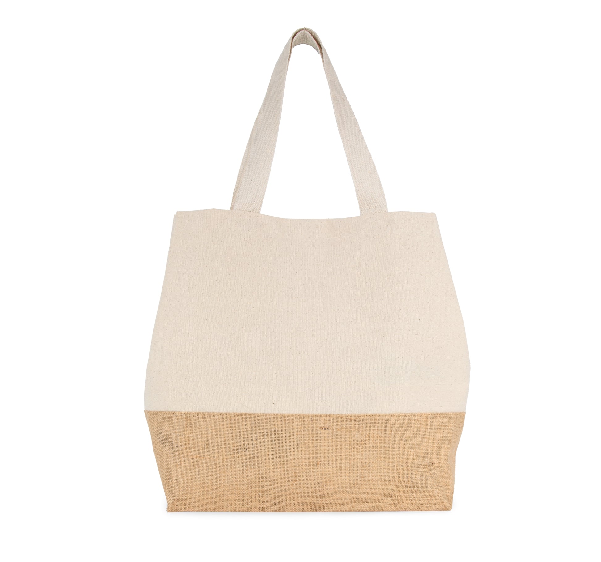Shopper van jute- & katoencanvas
