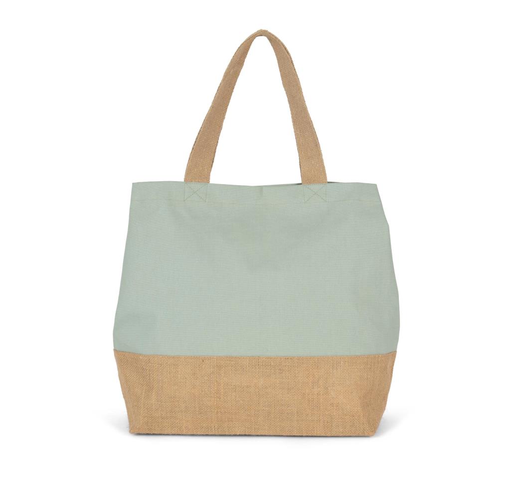 Shopper van jute- & katoencanvas