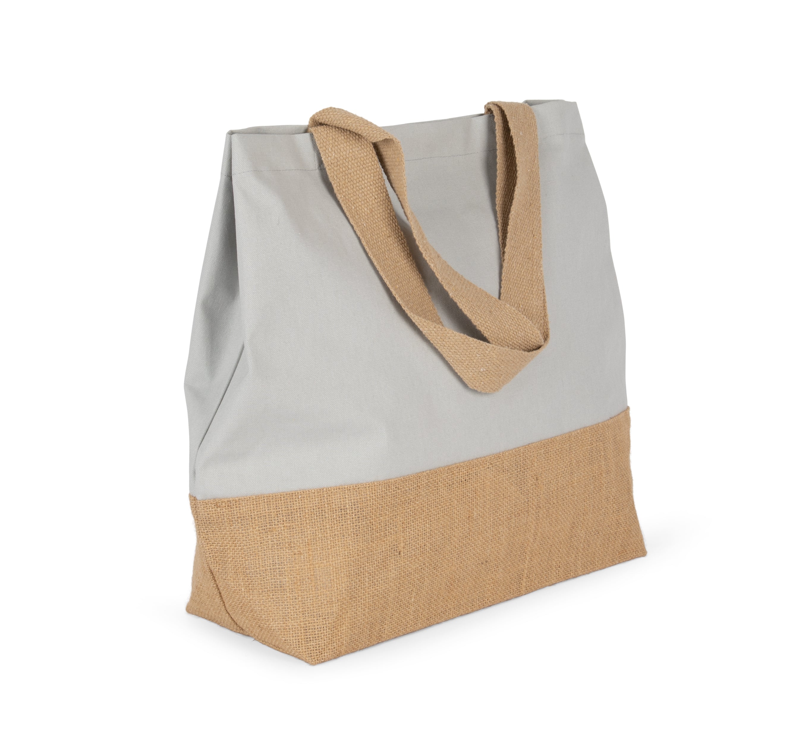 Shopper van jute- & katoencanvas