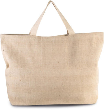 Grote, rustieke shopper/reistas