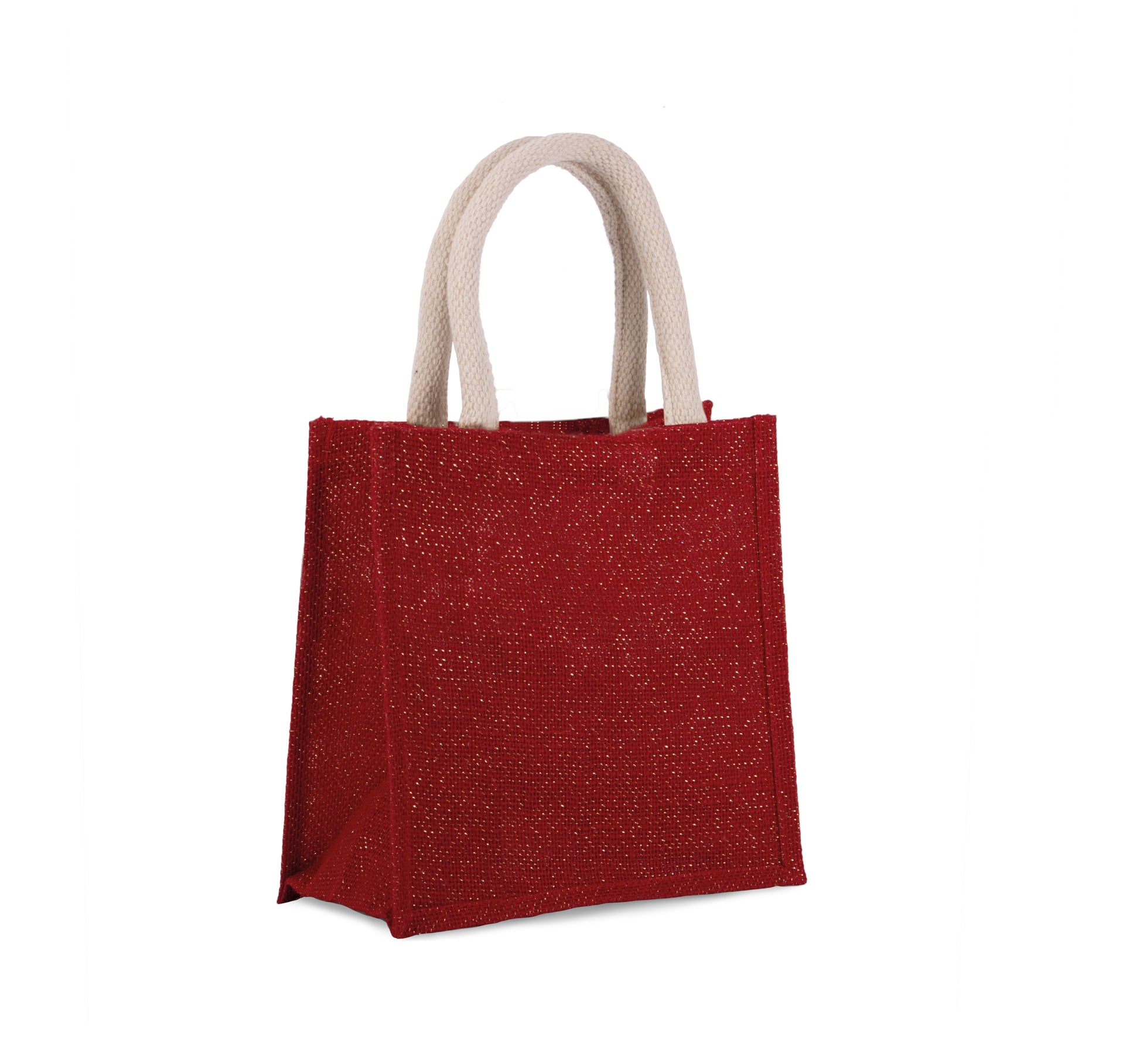 Shopper van jutecanvas - klein model