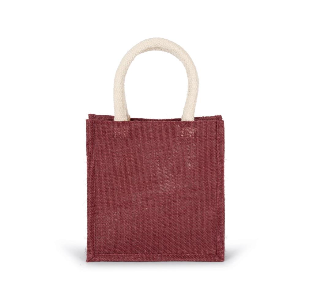 Shopper van jutecanvas - klein model