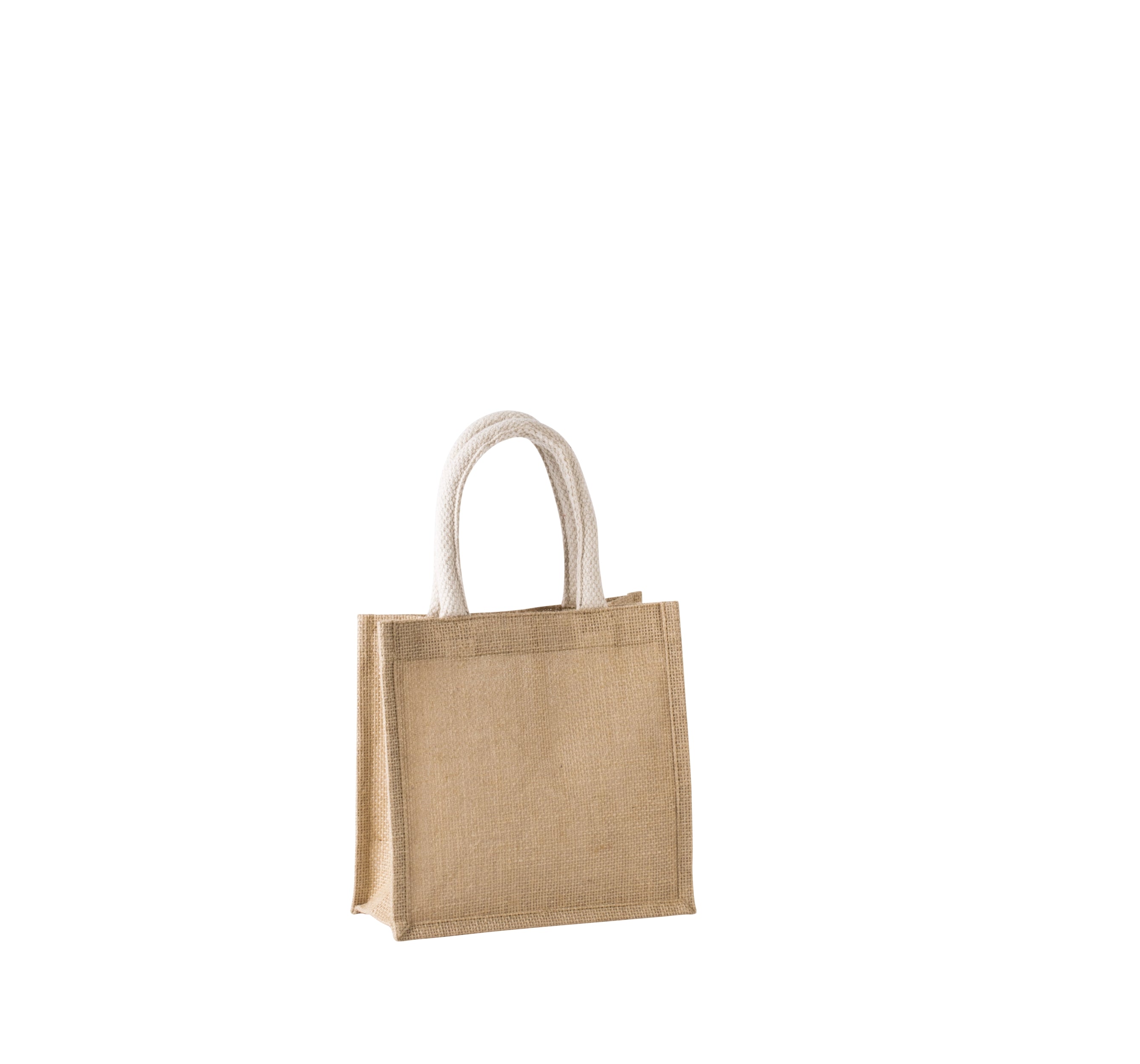 Shopper van jutecanvas - klein model