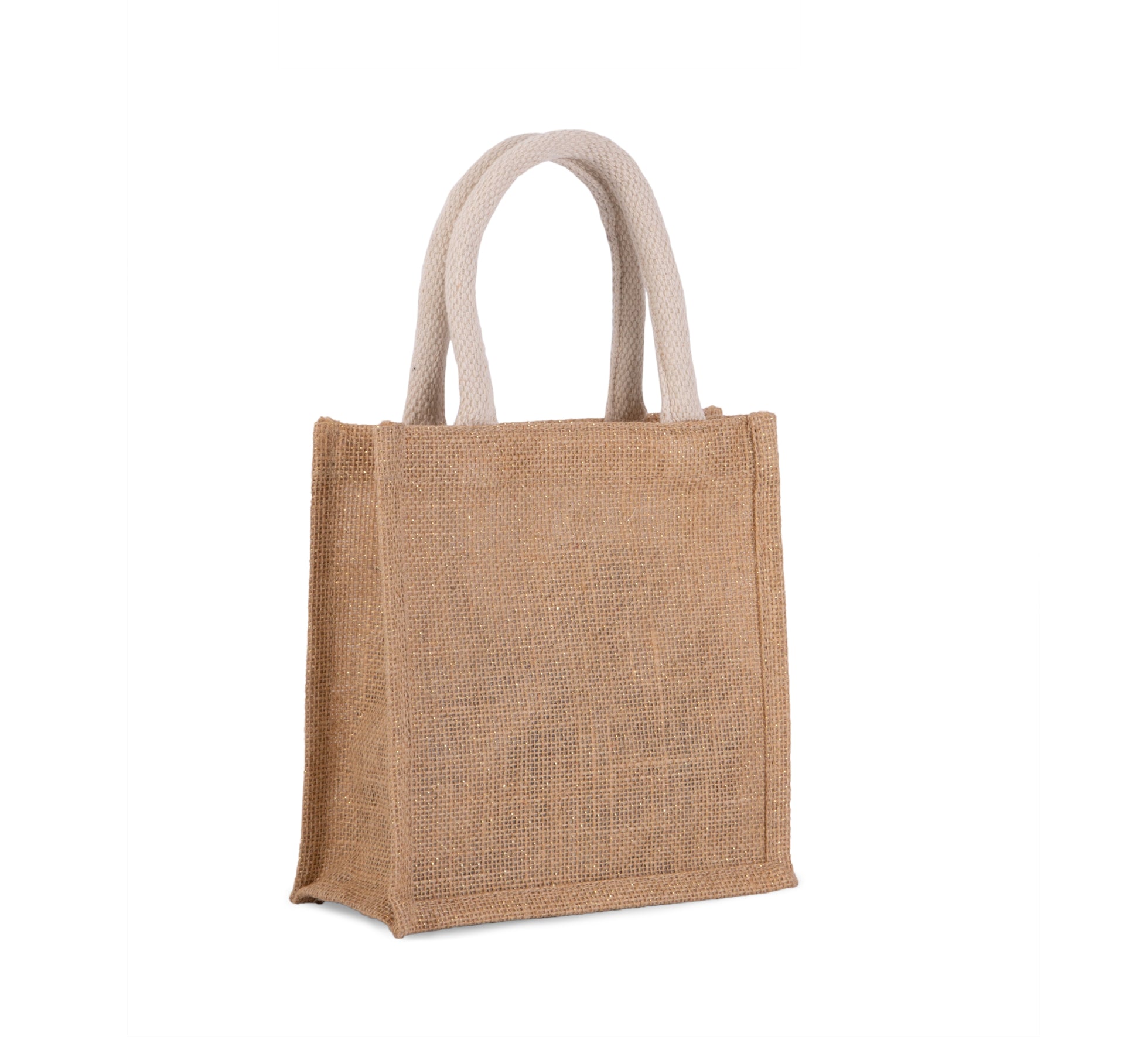 Shopper van jutecanvas - klein model