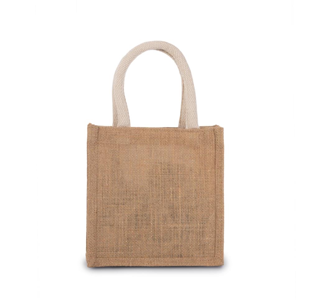 Shopper van jutecanvas - klein model