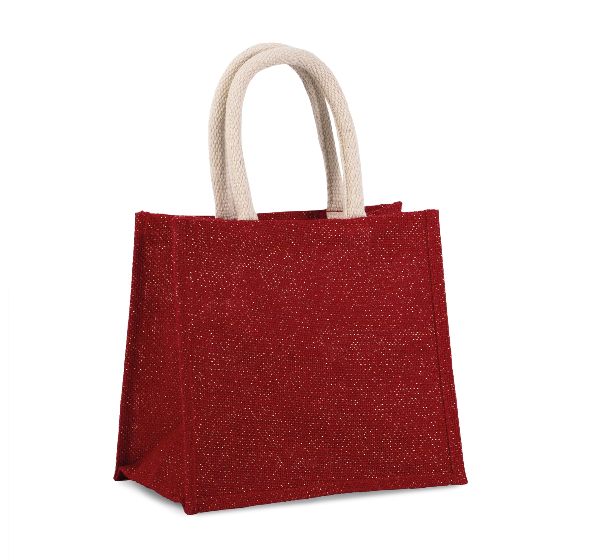 Shopper van jutecanvas - middelgroot model
