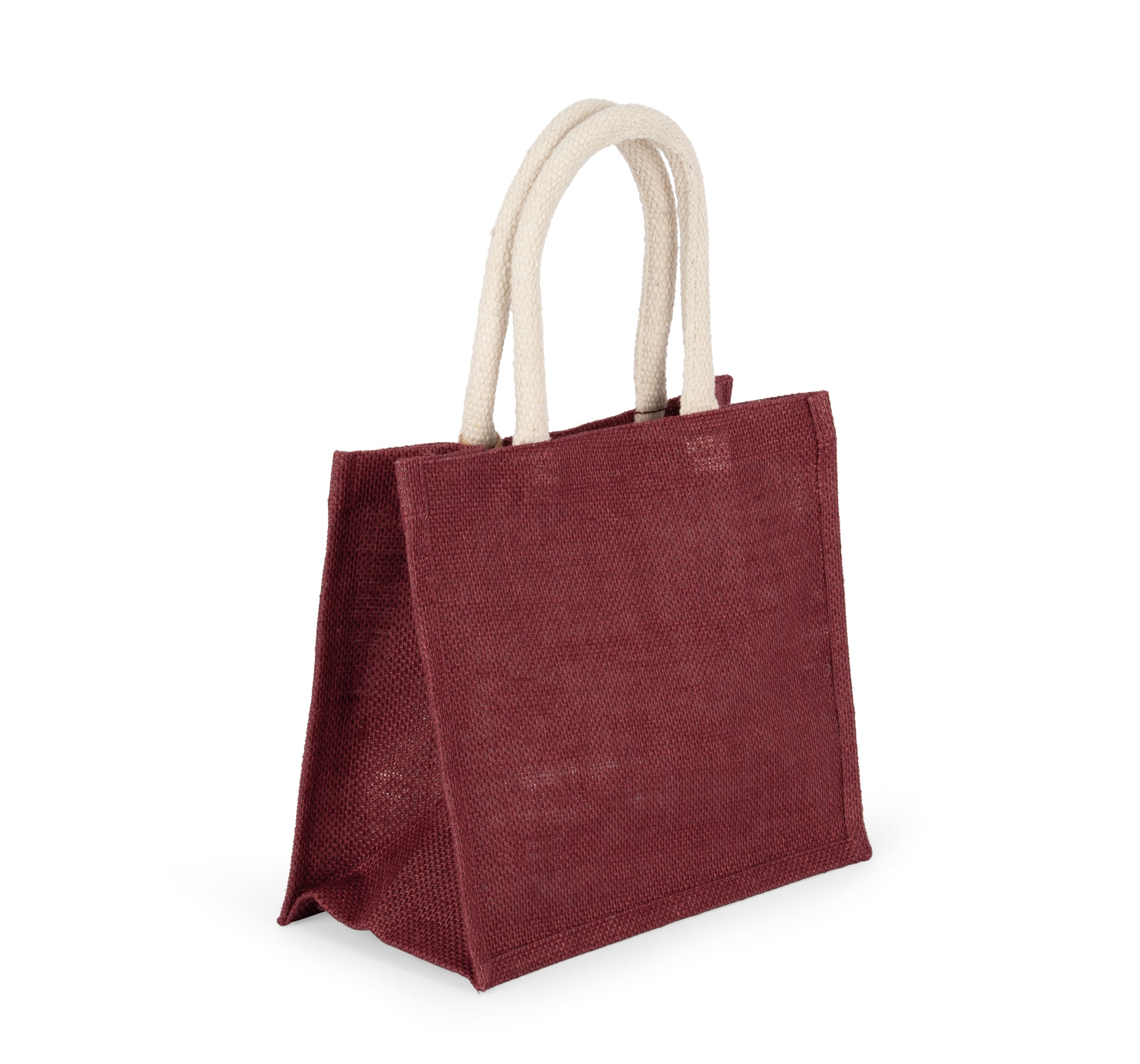 Shopper van jutecanvas - middelgroot model