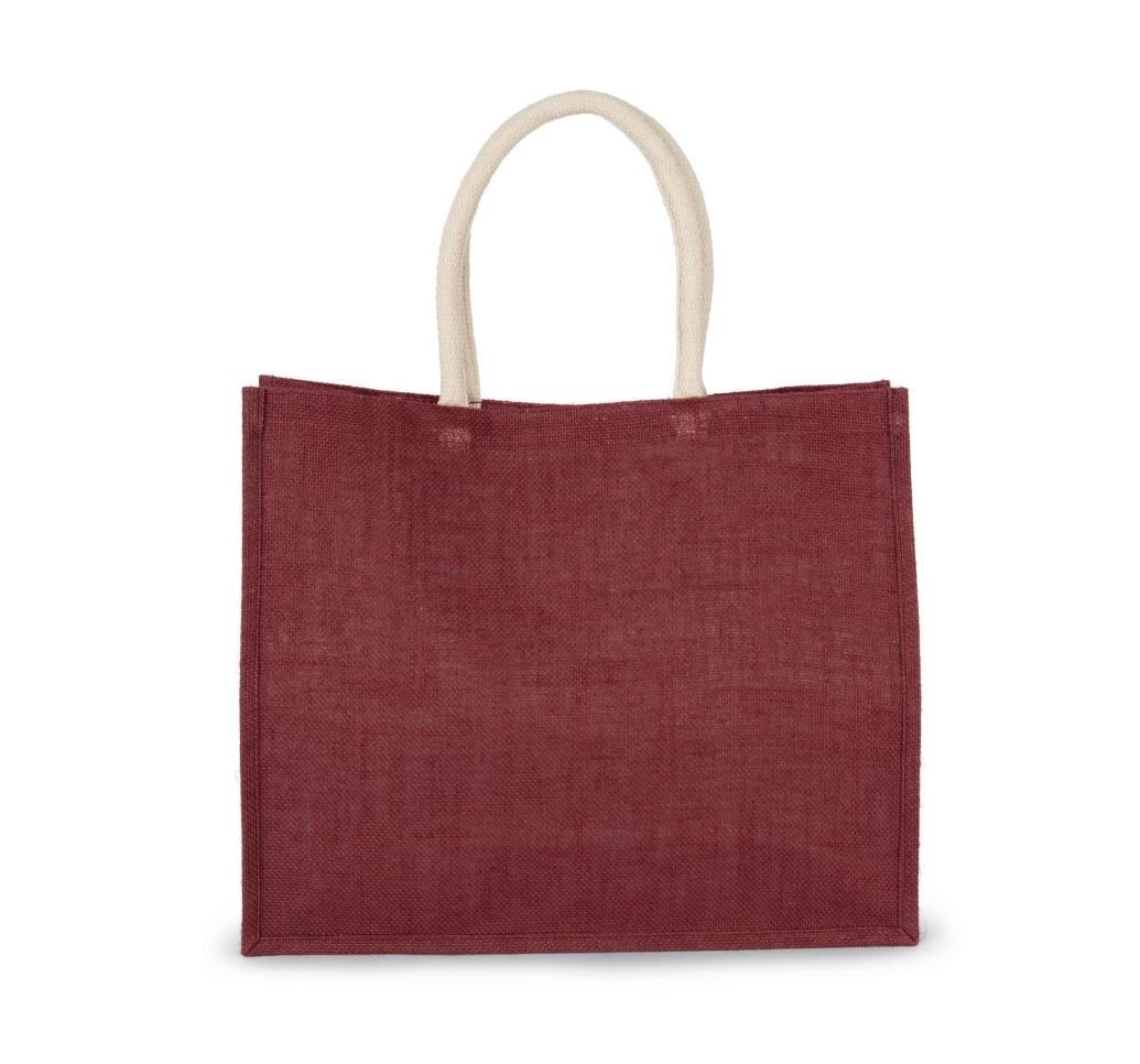 Shopper van jutecanvas - middelgroot model