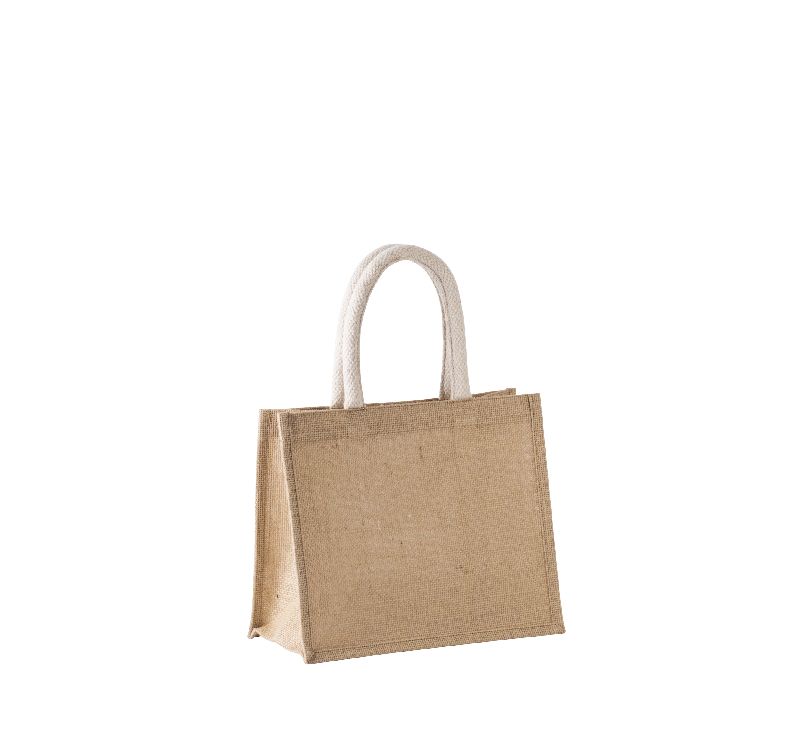 Shopper van jutecanvas - middelgroot model