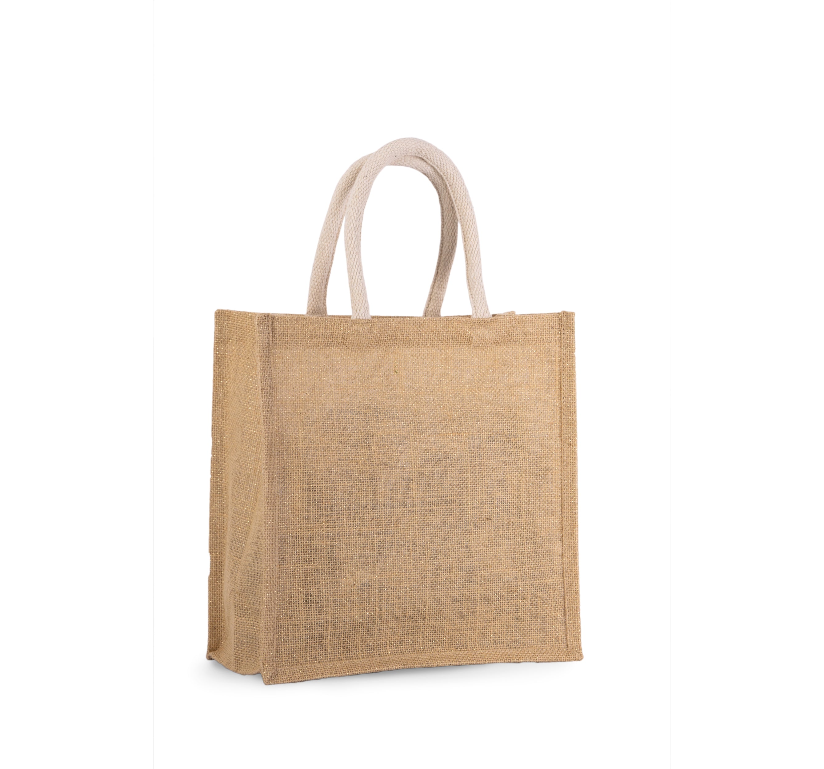 Shopper van jutecanvas - groot model