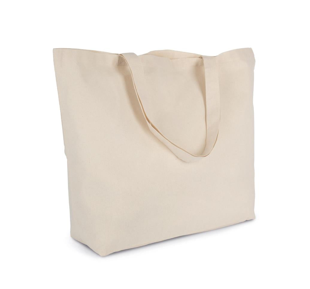 Extra grote shopper van katoen