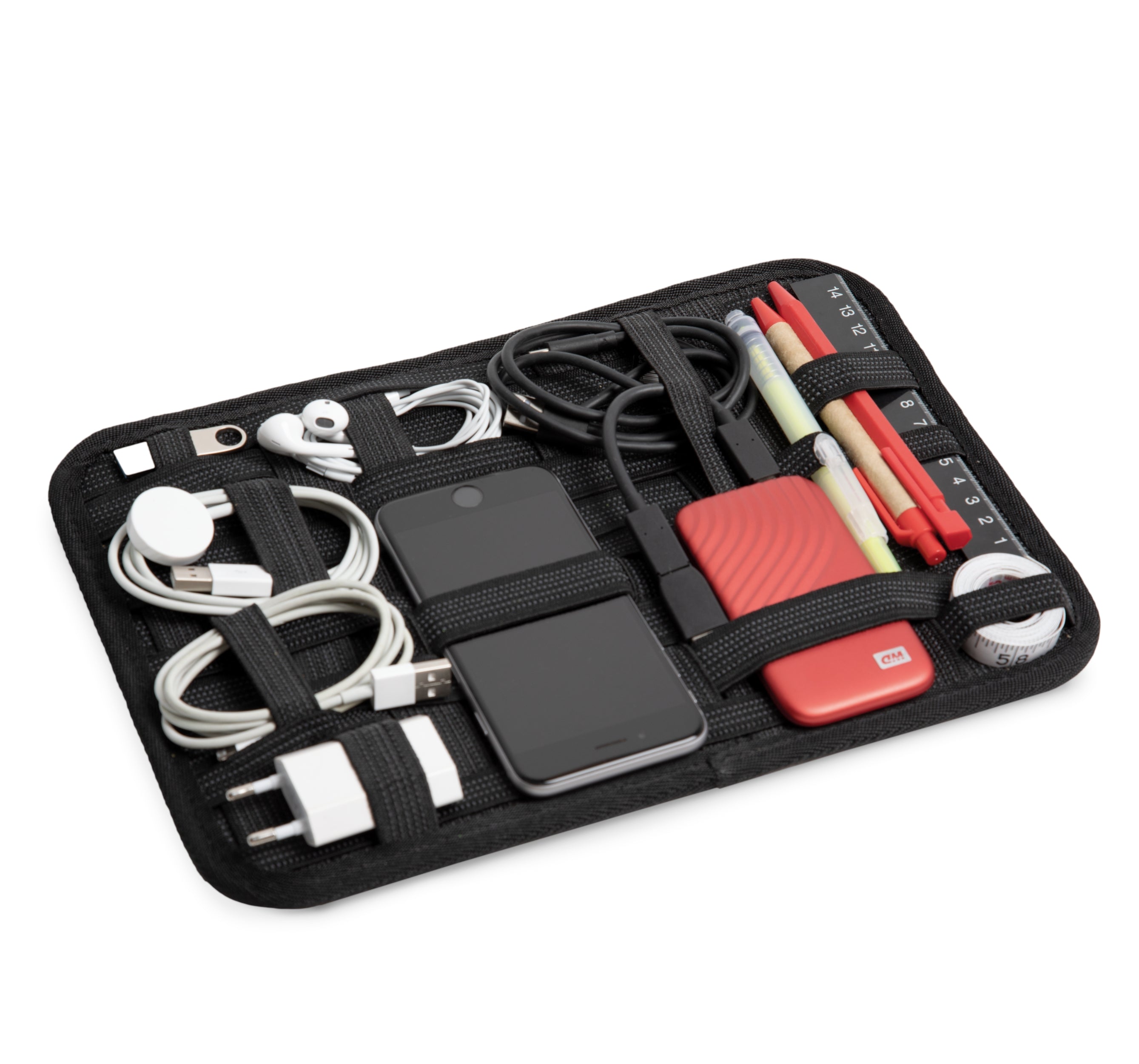 Organizer-tablet voor kabels en accessoires