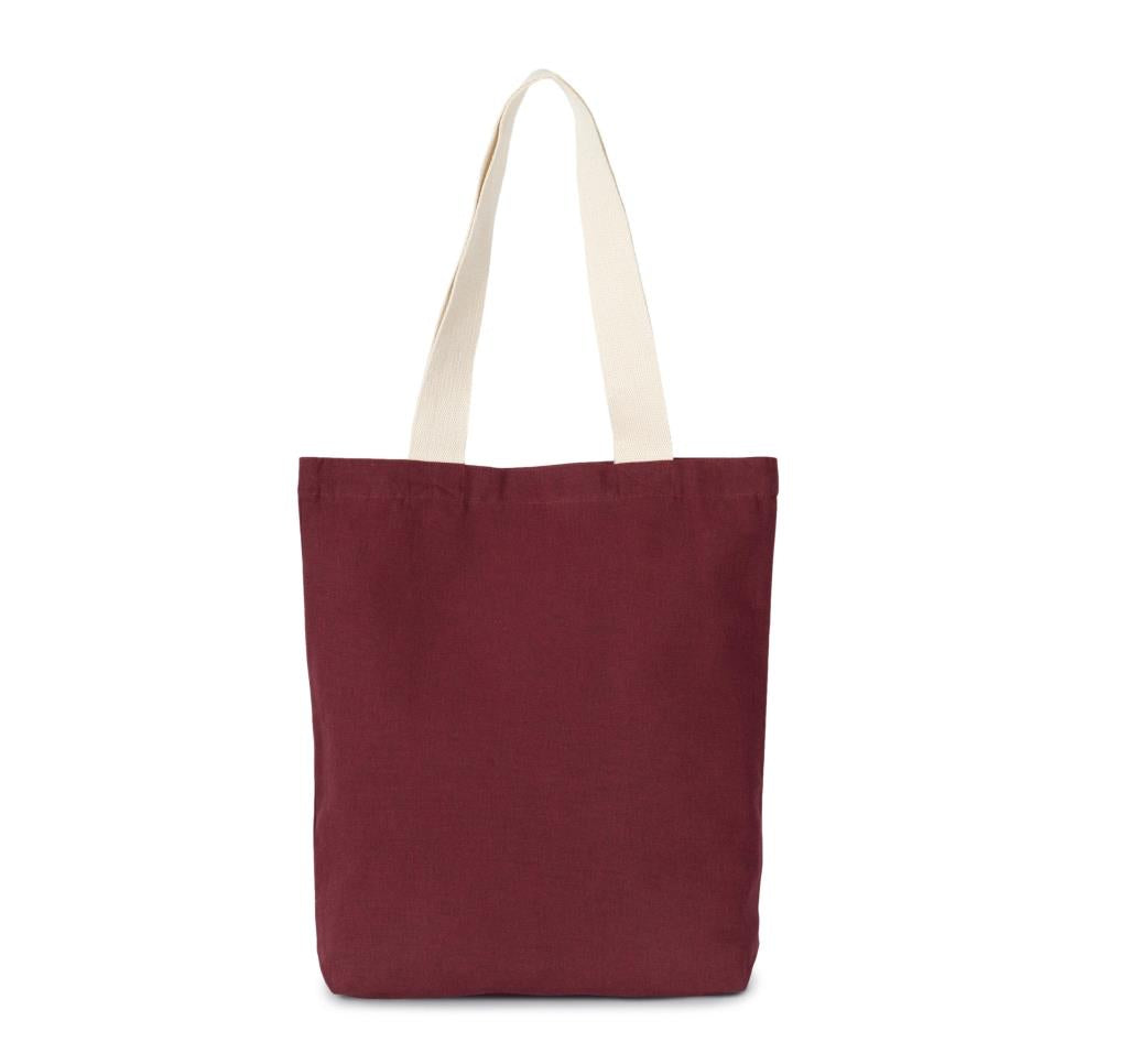 Gerecyclede shopper met platte bodem