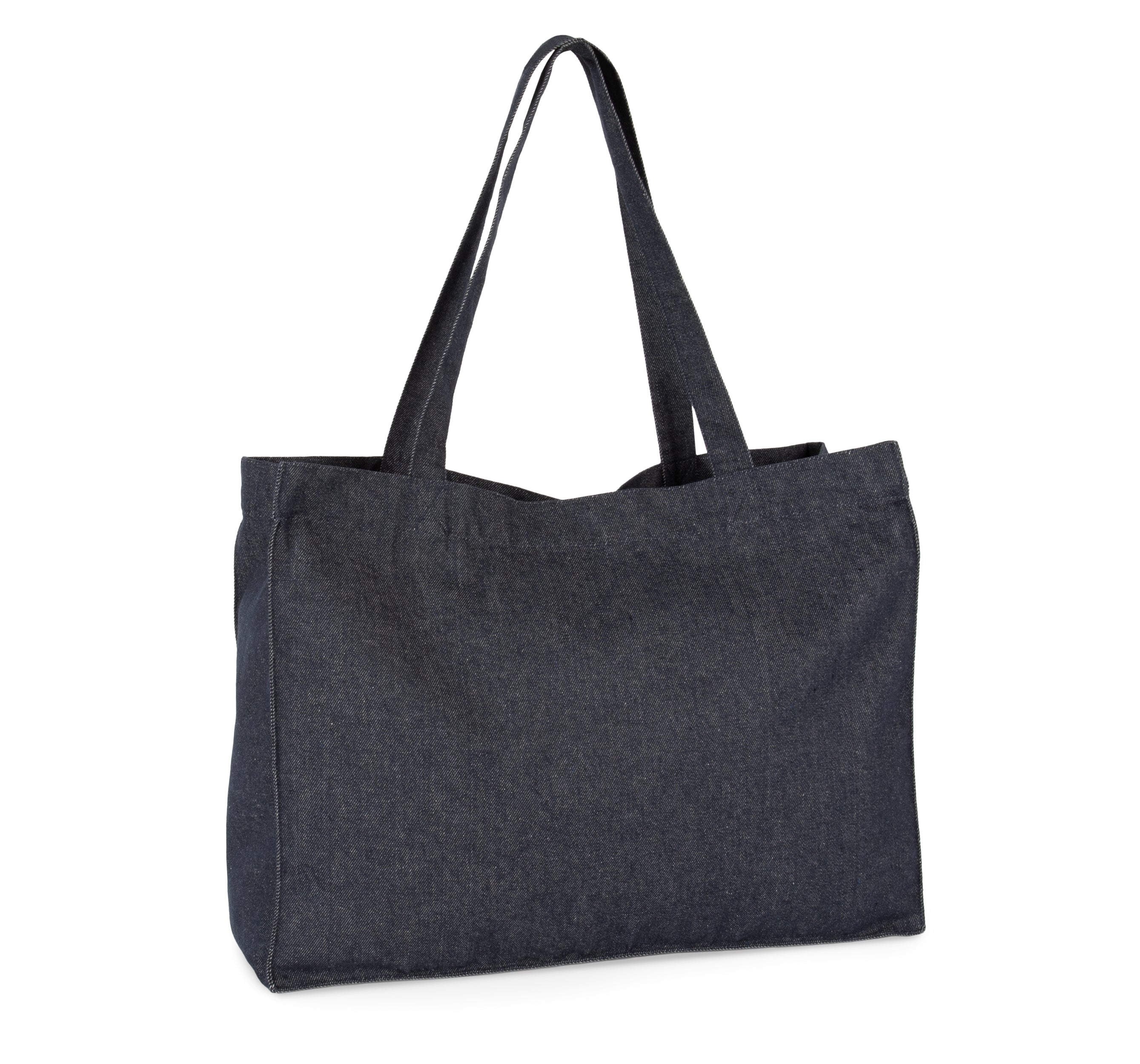 Grote shopper in denim