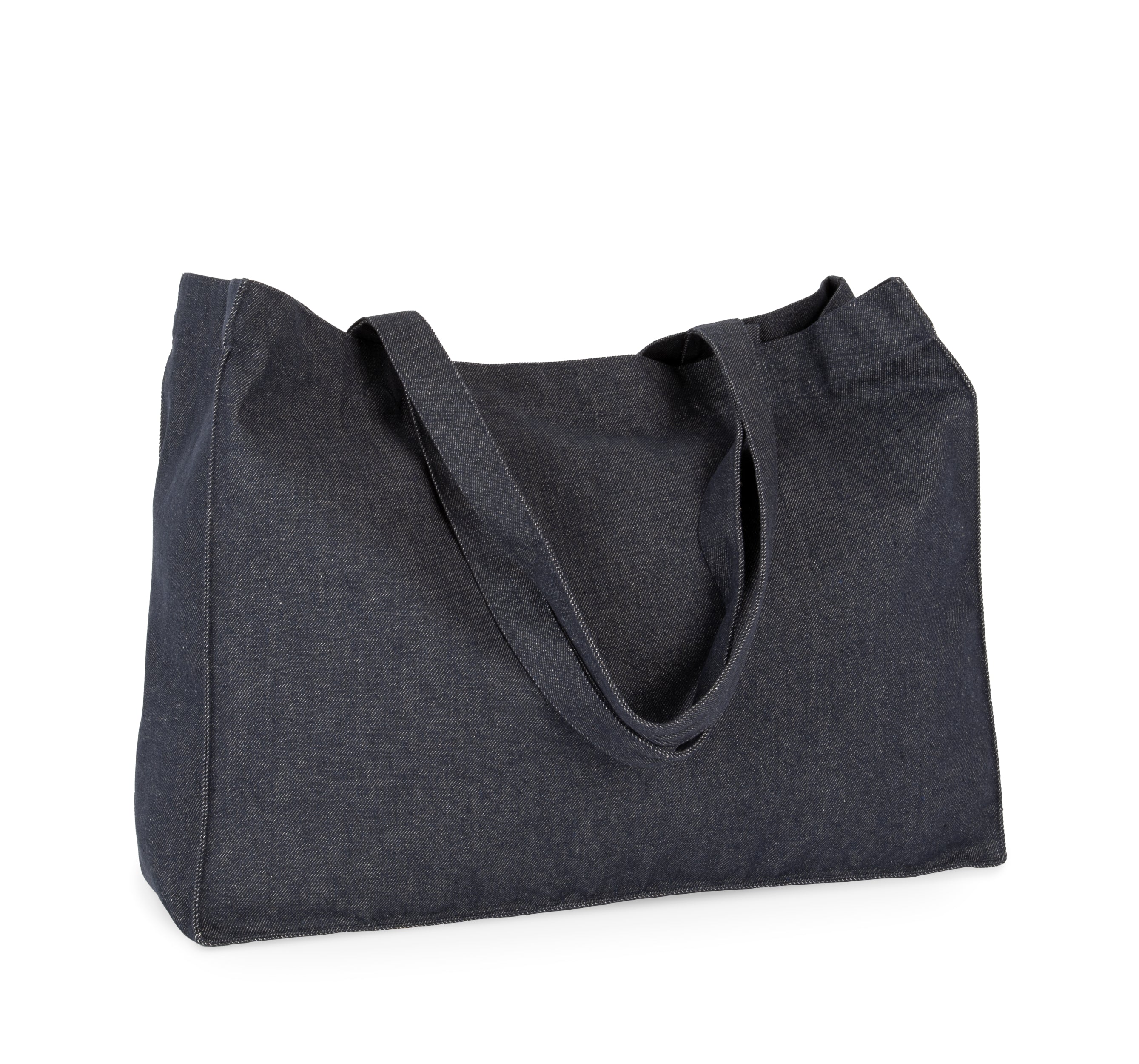 Grote shopper in denim