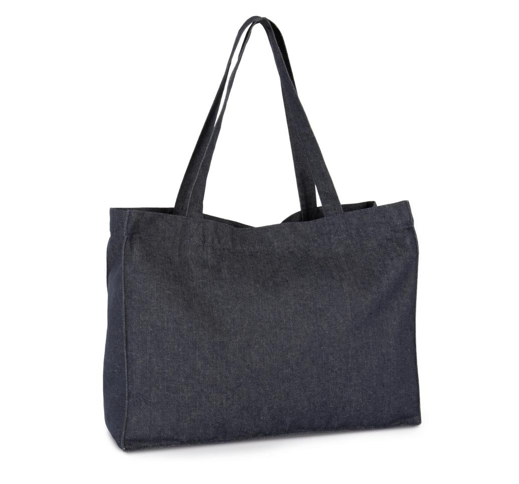 Grote shopper in denim