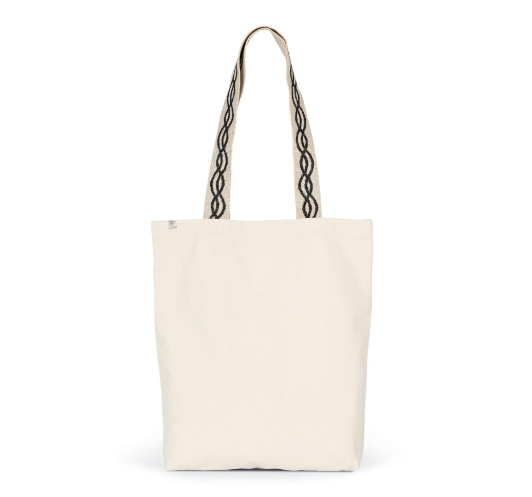 Gerecyclede shopper met platte bodem