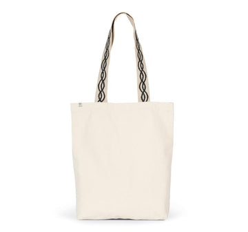 Gerecyclede shopper met platte bodem