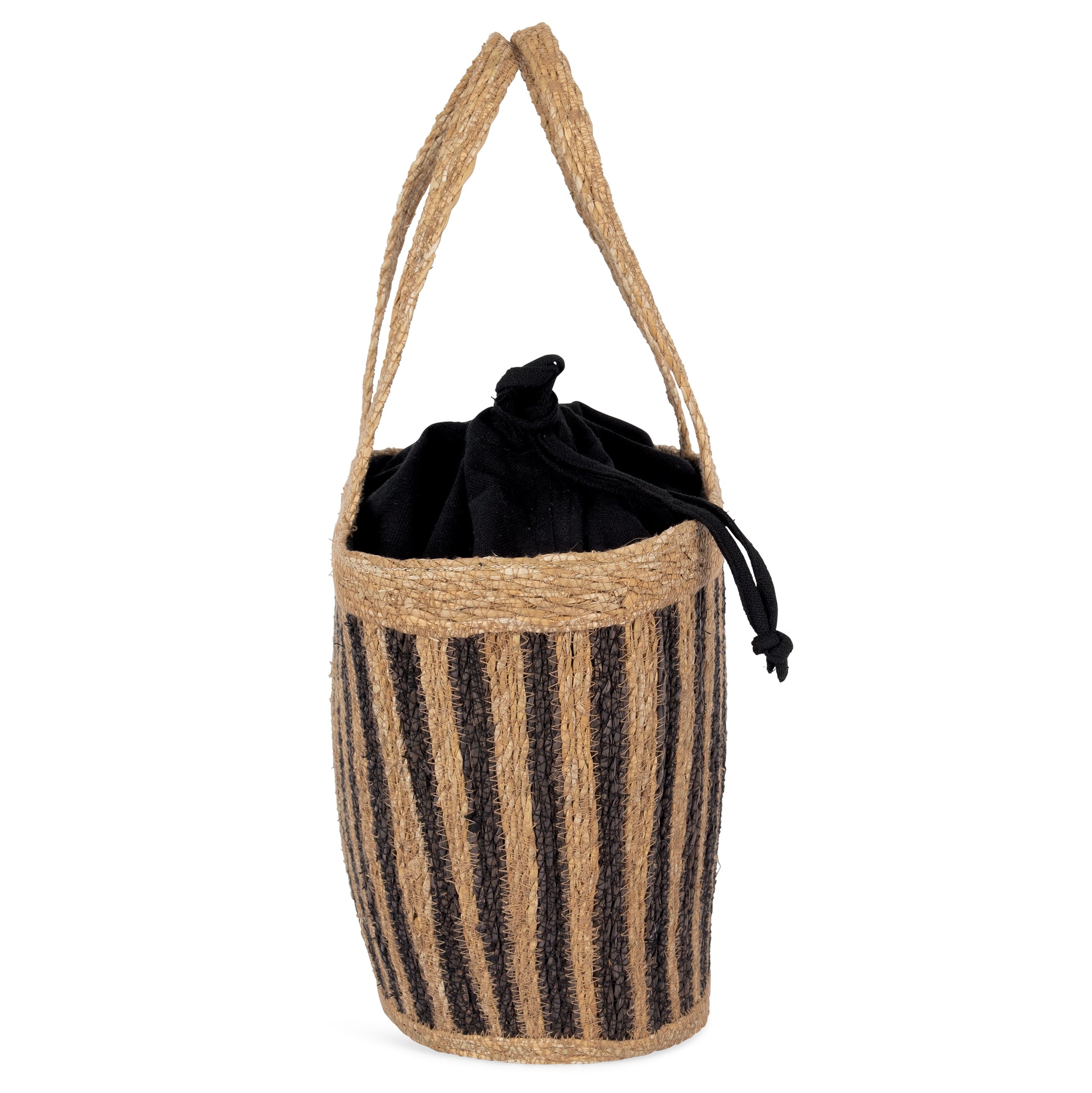 Gestreepte zeegras mand