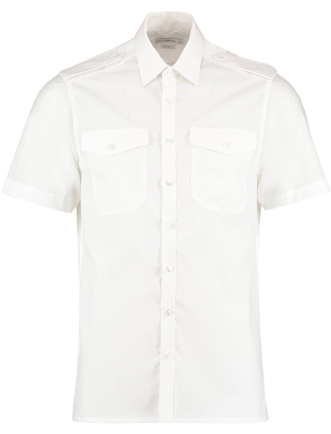 Men´s Tailored Fit Pilot Shirt Short Sleeve