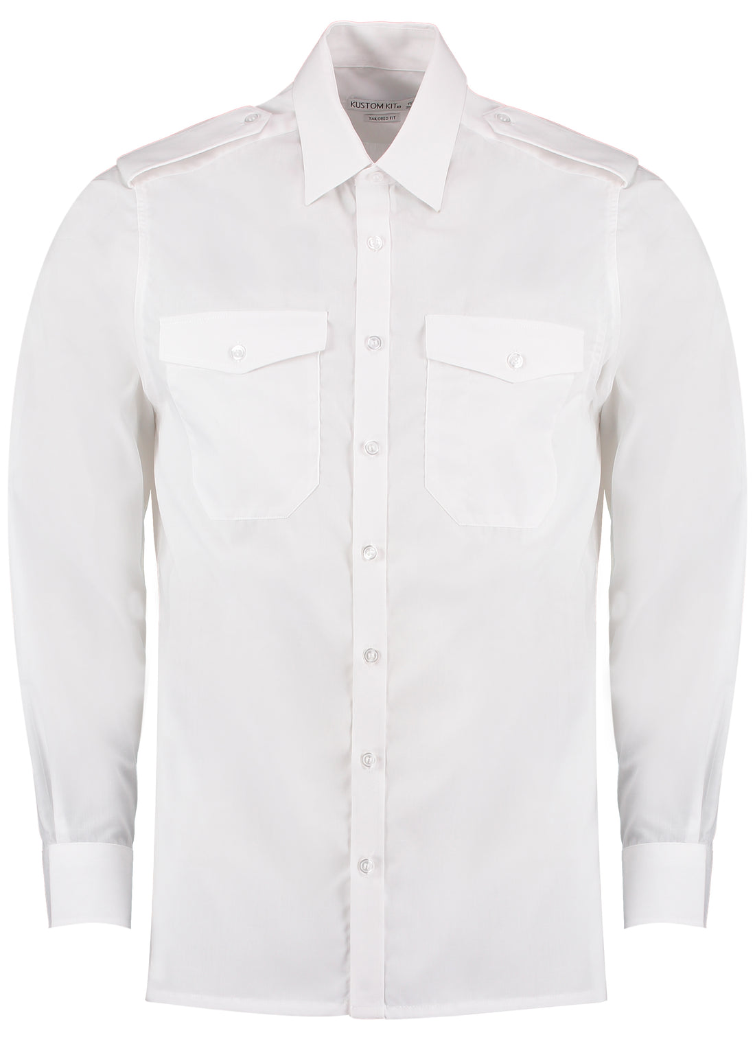 Men´s Tailored Fit Pilot Shirt Long Sleeve