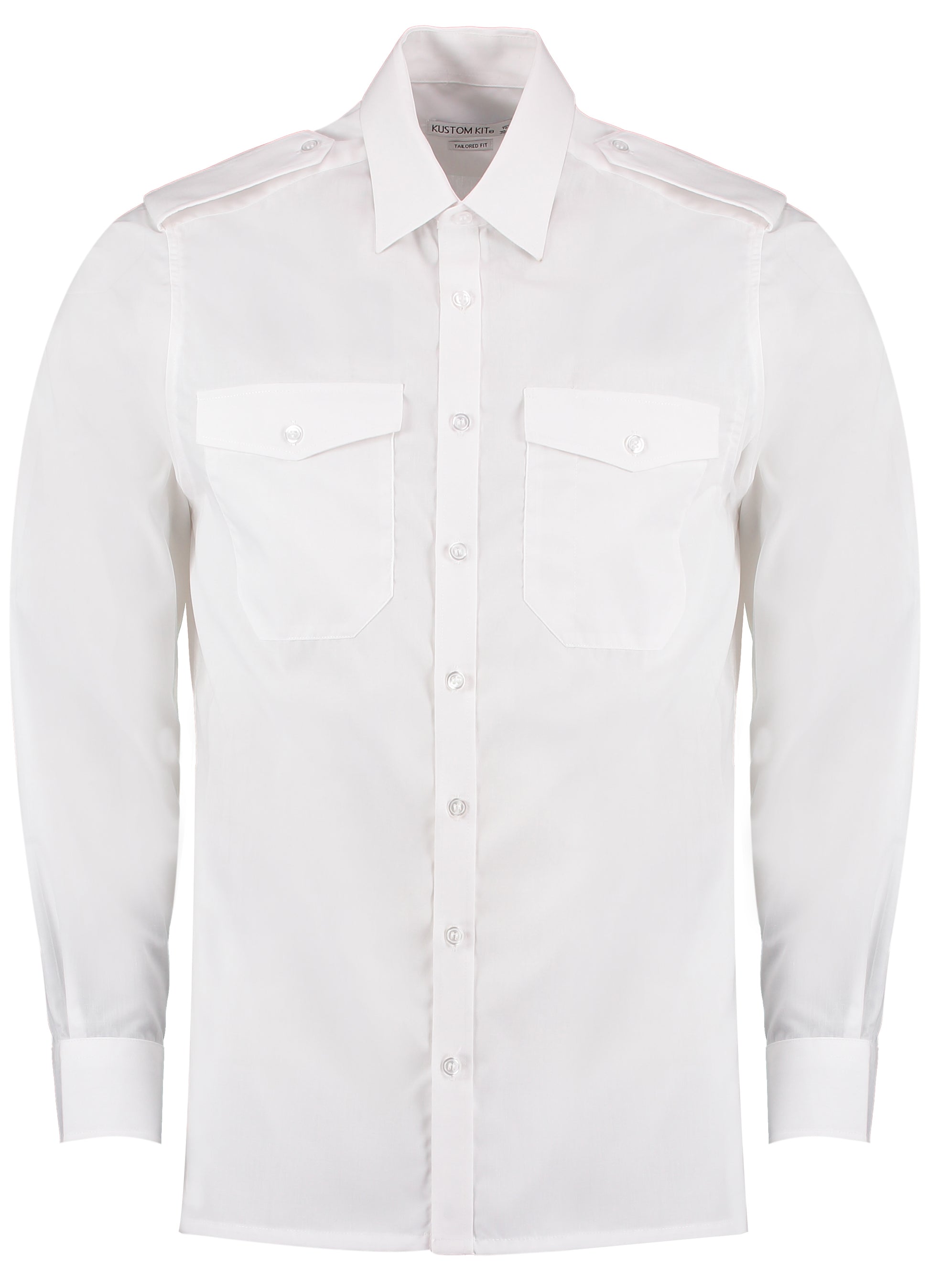 Men´s Tailored Fit Pilot Shirt Long Sleeve