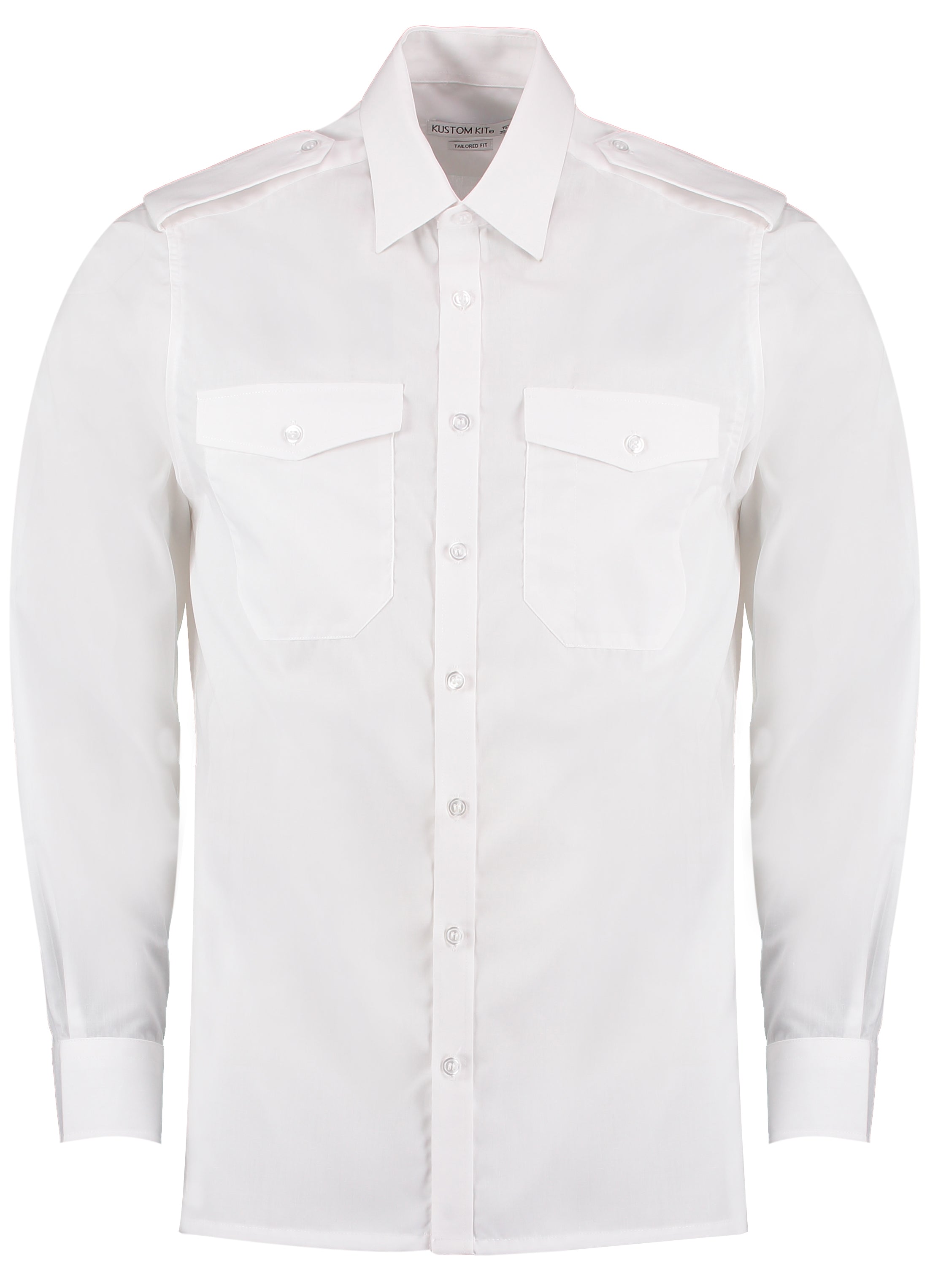 Men´s Tailored Fit Pilot Shirt Long Sleeve