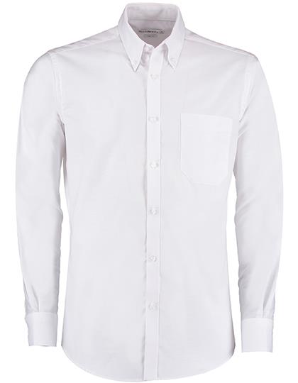 Men`s Slim Fit Workwear Oxford Shirt Long Sleeve