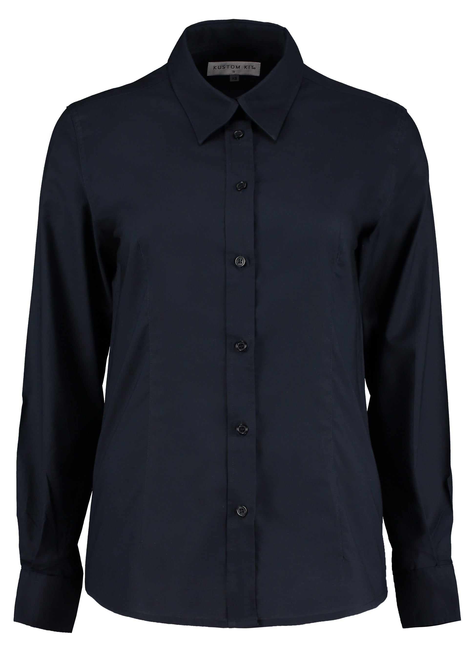 Women´s Tailored Fit Workwear Oxford Shirt Long Sleeve