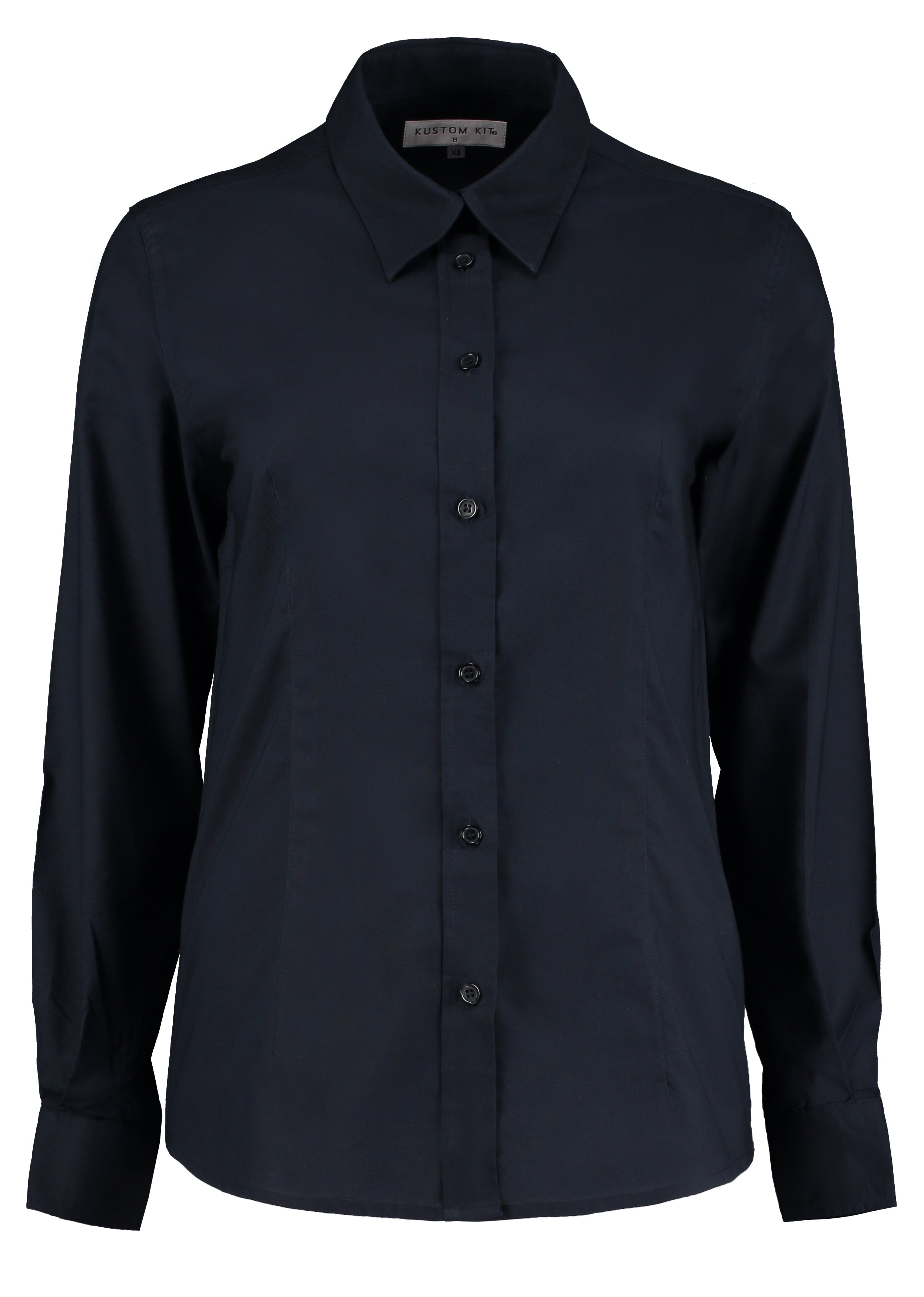 Women´s Tailored Fit Workwear Oxford Shirt Long Sleeve