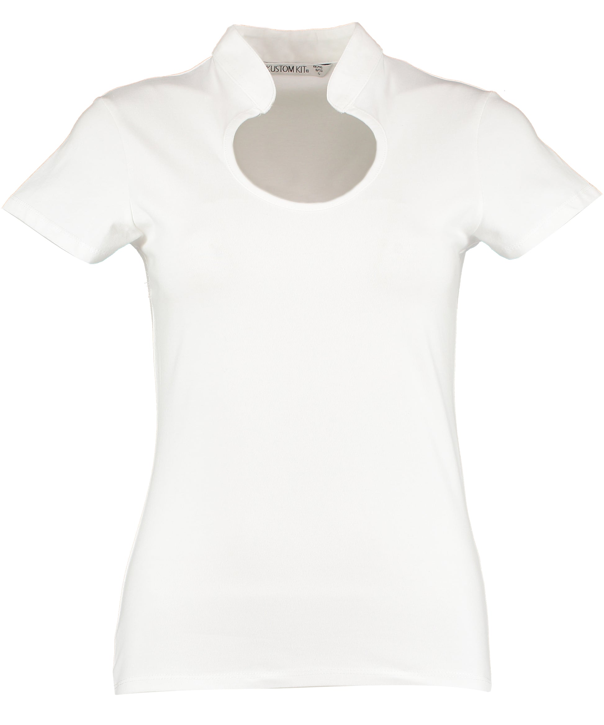Women`s Regular Fit Keyhole Neck Top