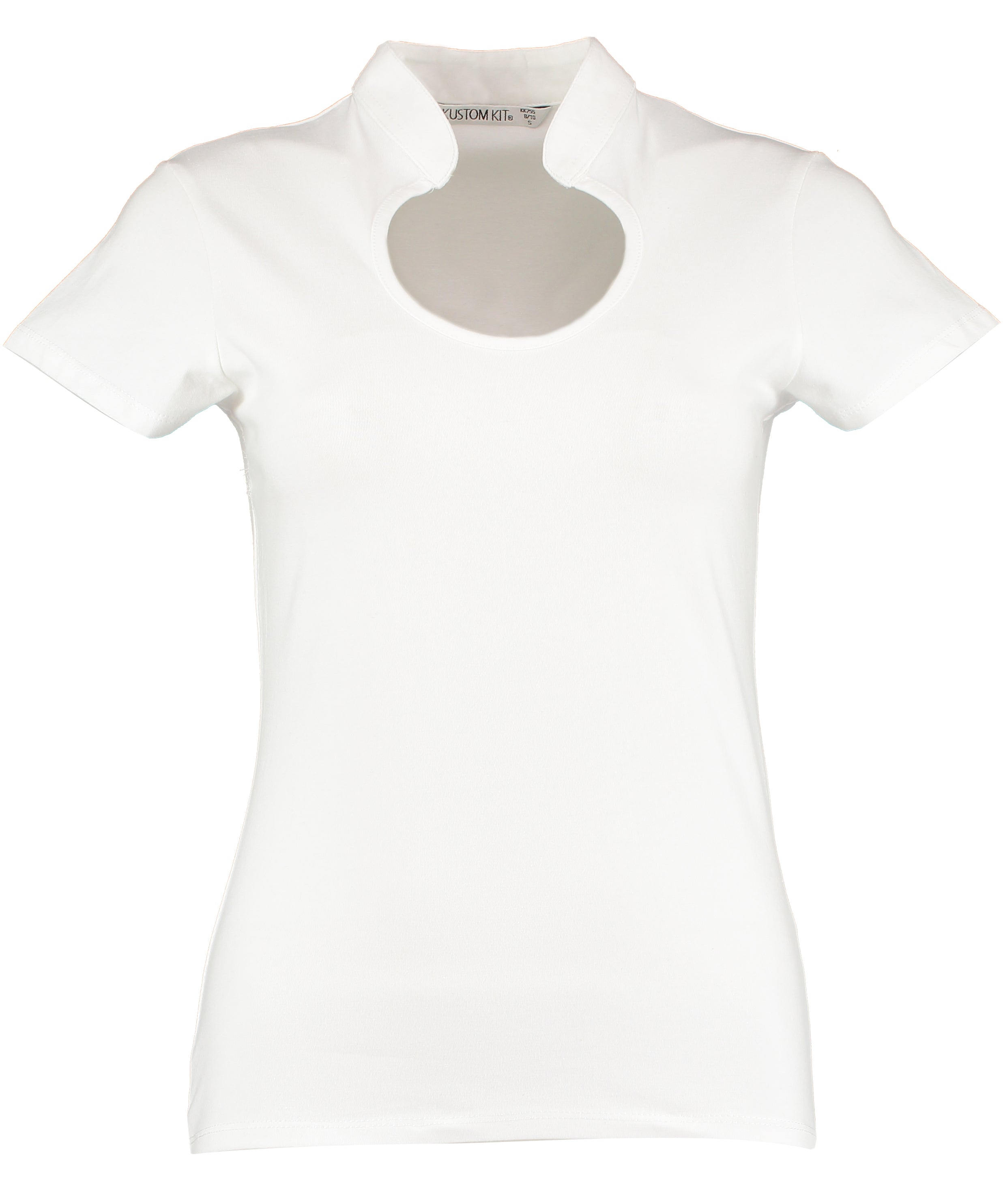 Women`s Regular Fit Keyhole Neck Top