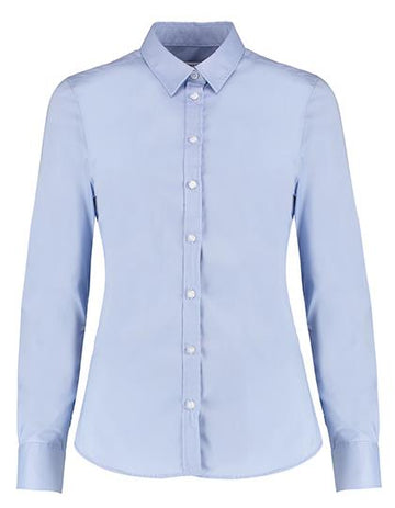 Women´s Tailored Fit Stretch Oxford Shirt Long Sleeve