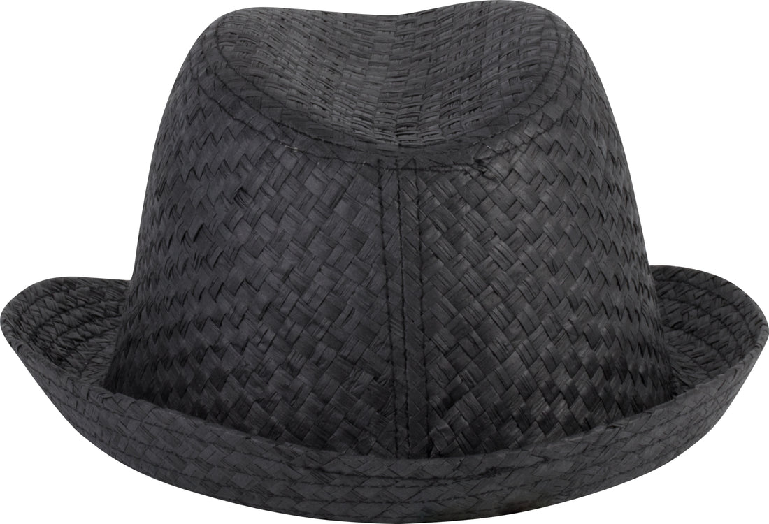 Strohoed in retro Panama-stijl