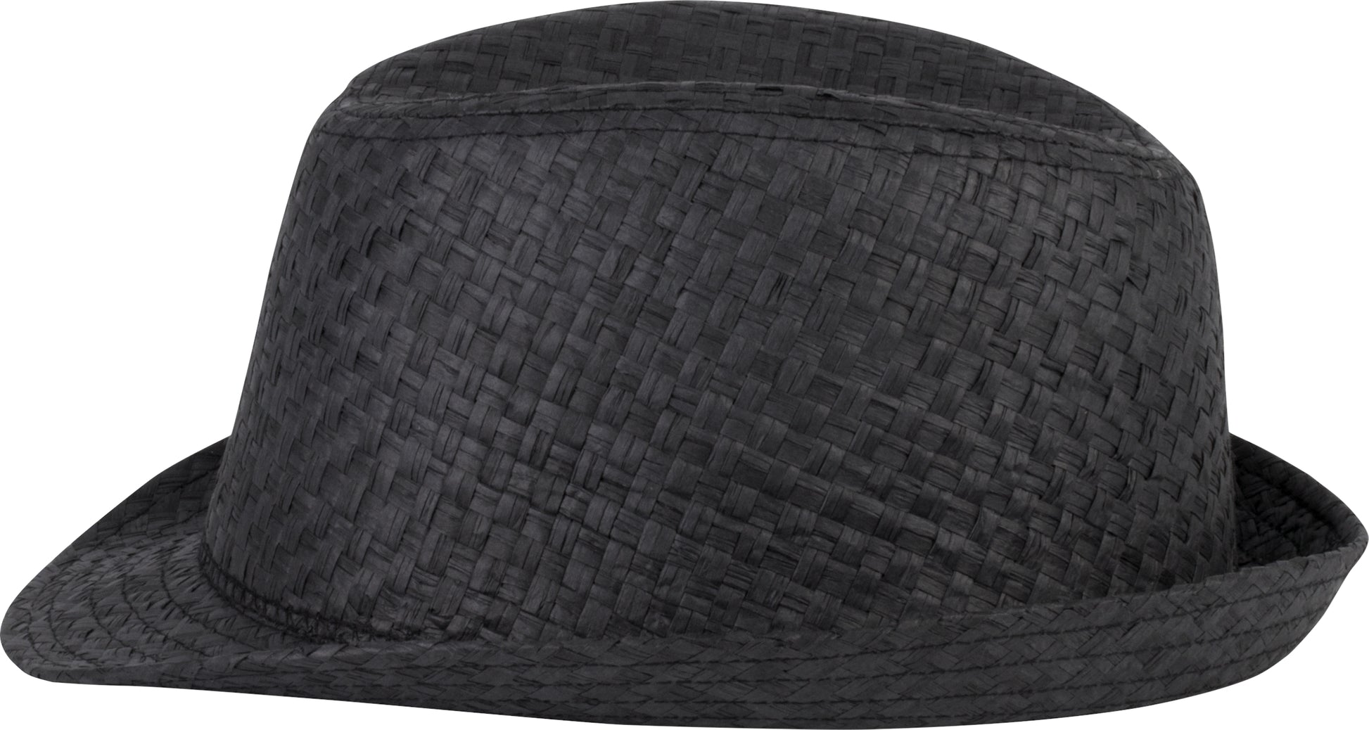 Strohoed in retro Panama-stijl