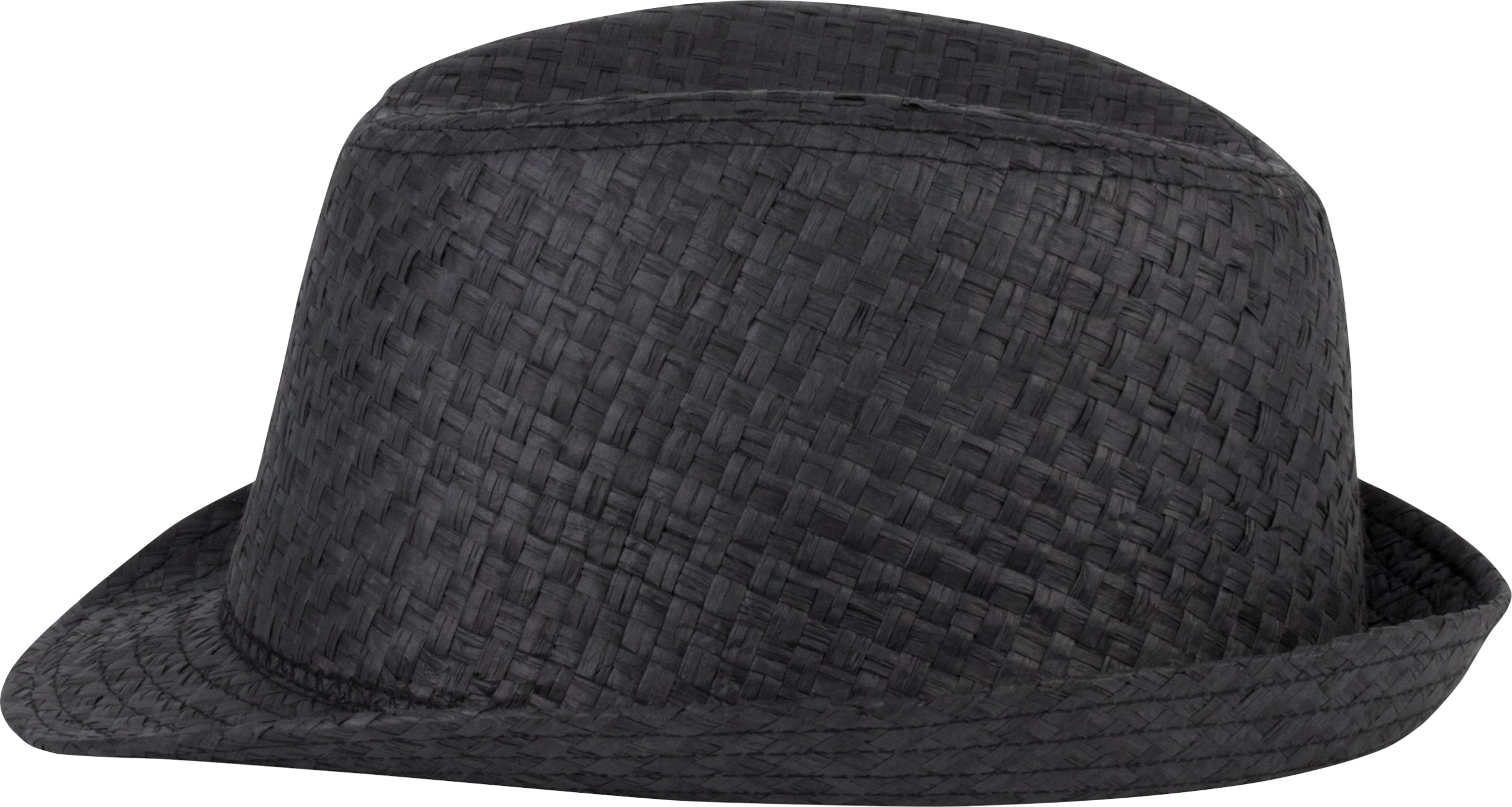 Strohoed in retro Panama-stijl