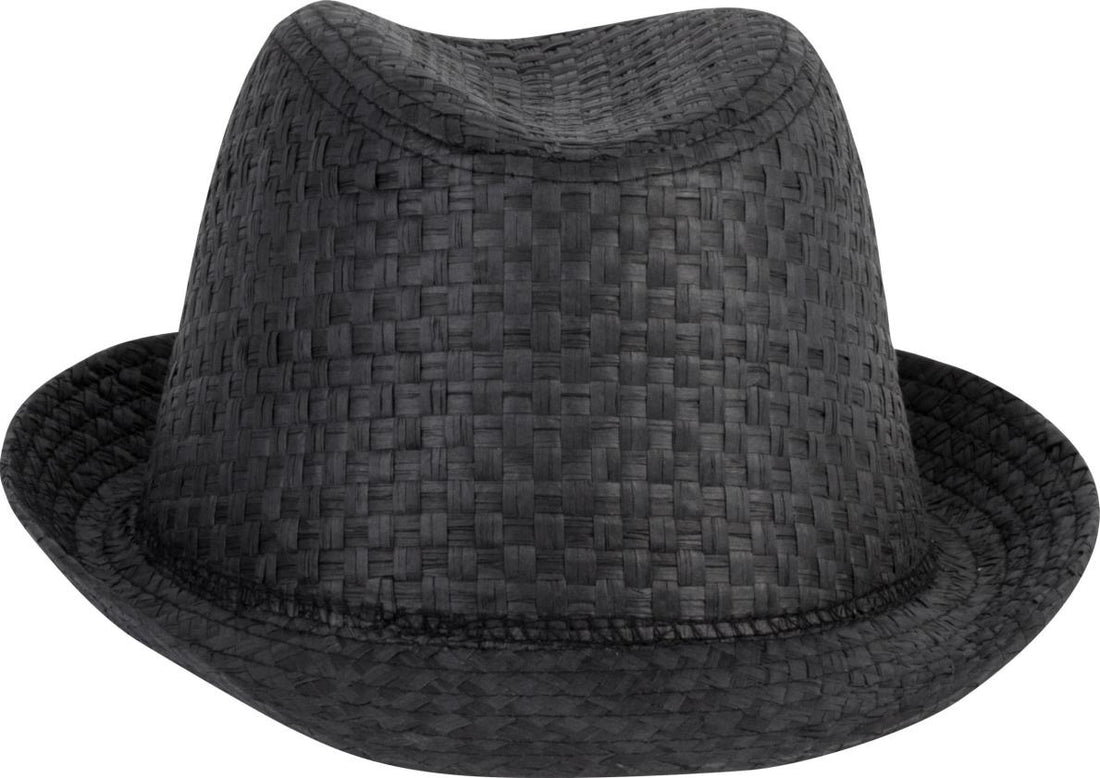 Strohoed in retro Panama-stijl