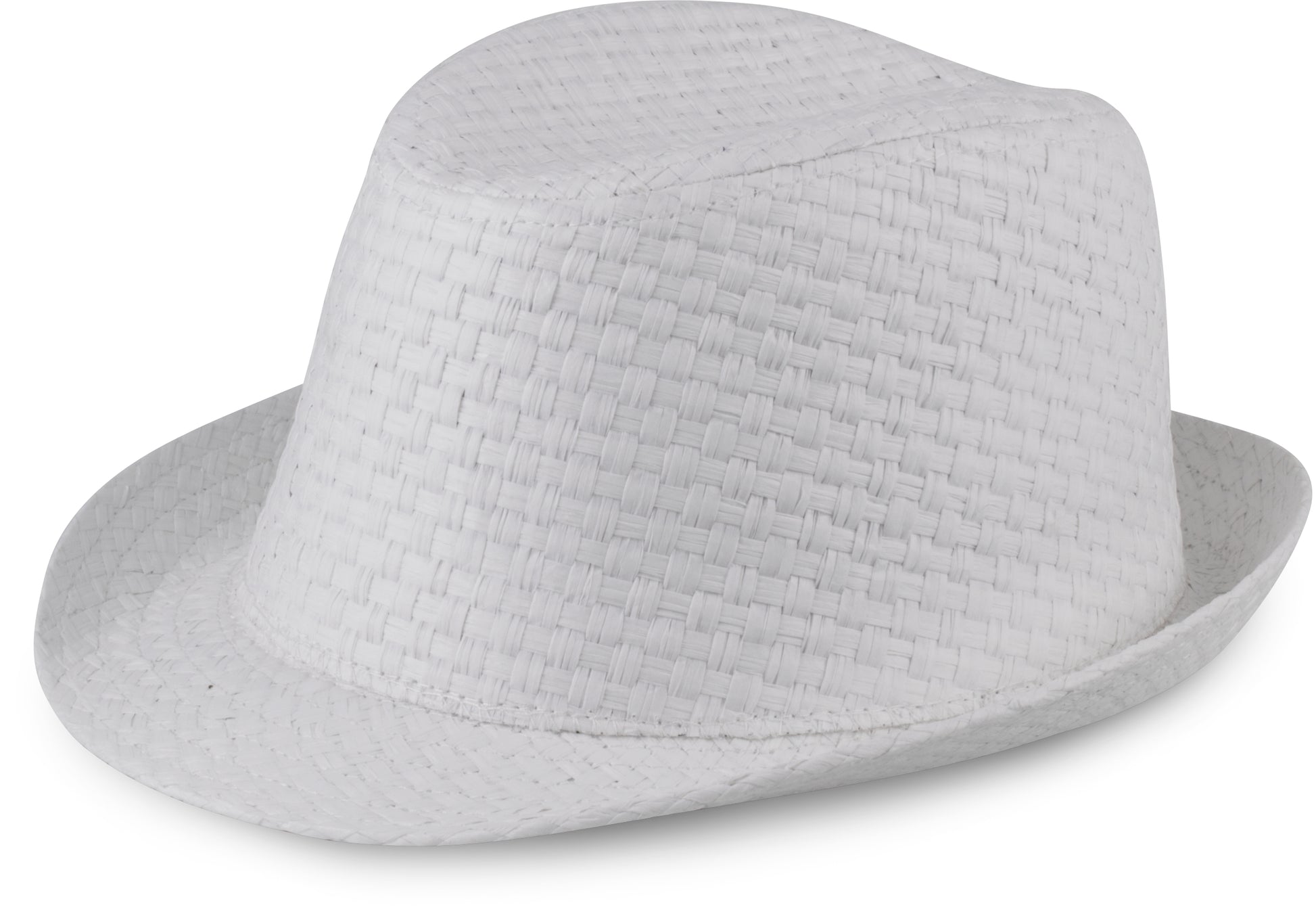 Strohoed in retro Panama-stijl