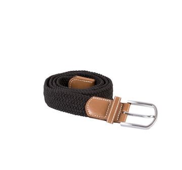 Elastische gevlochten riem