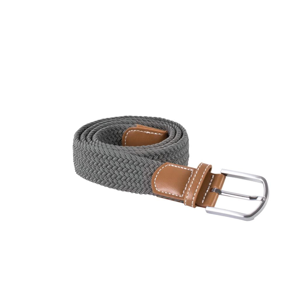 Elastische gevlochten riem