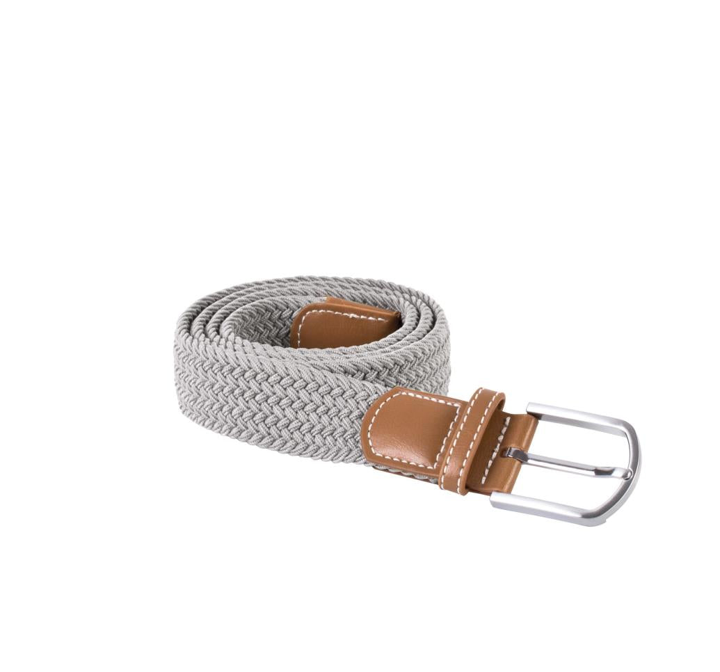 Elastische gevlochten riem