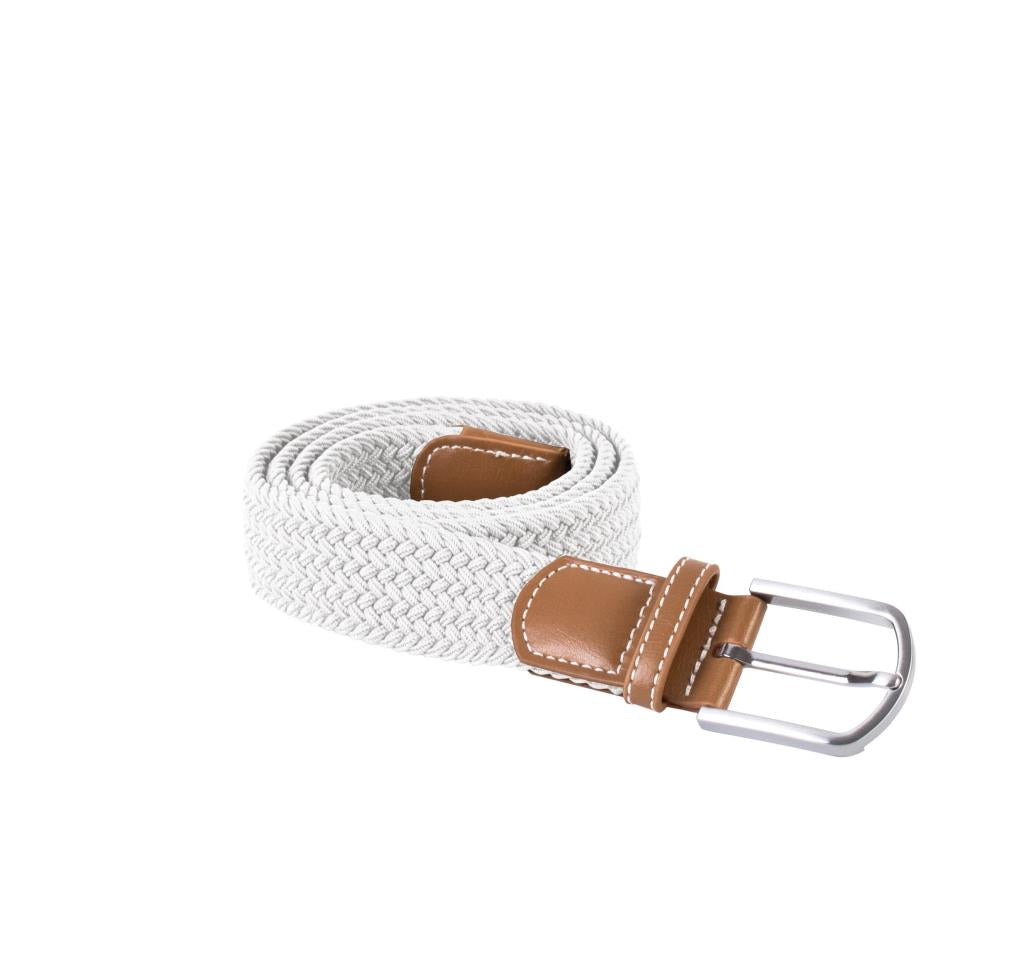 Elastische gevlochten riem