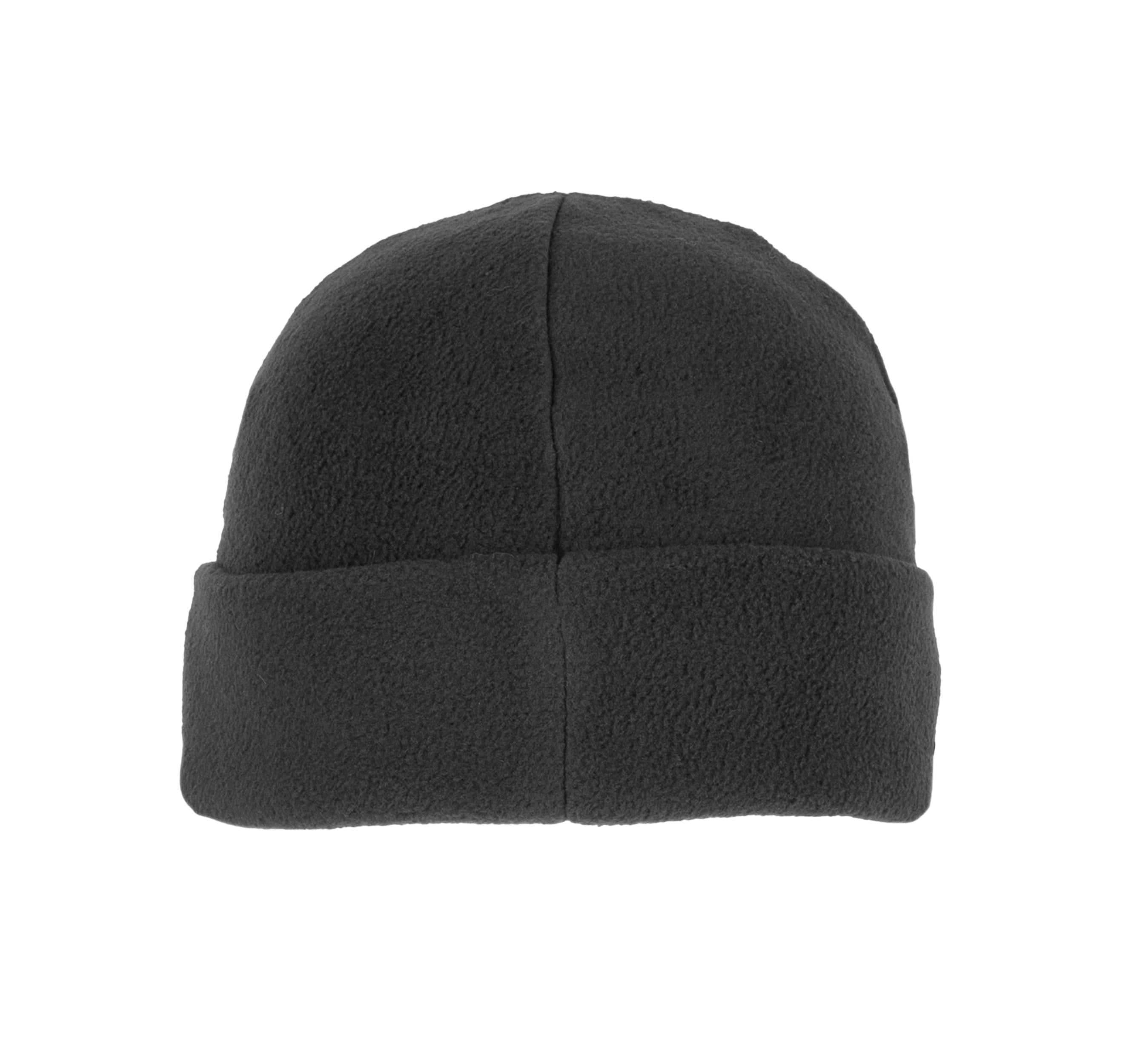 Gerecycleerde muts van fleece met omslag