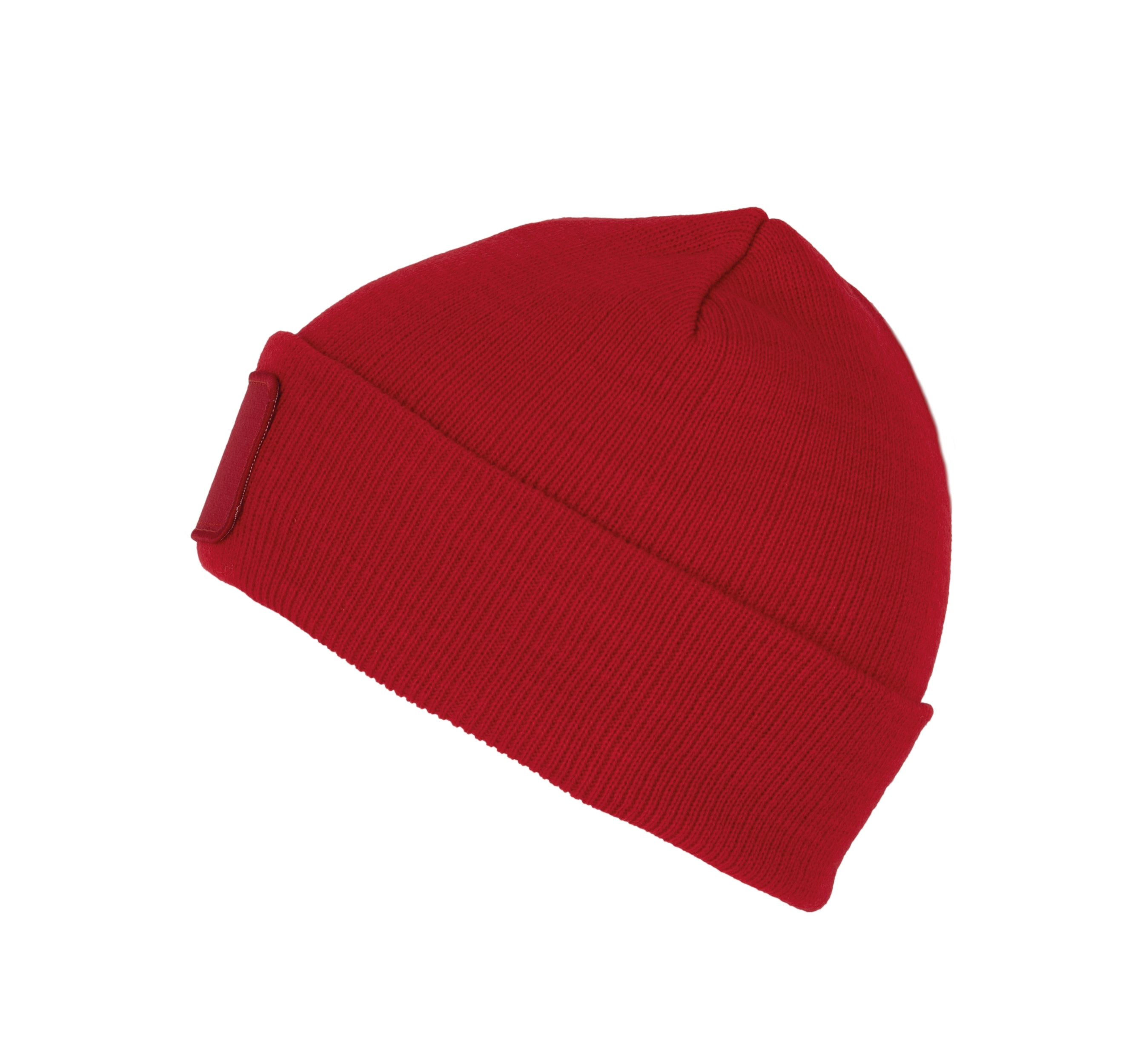 Gerecycleerde muts met patch