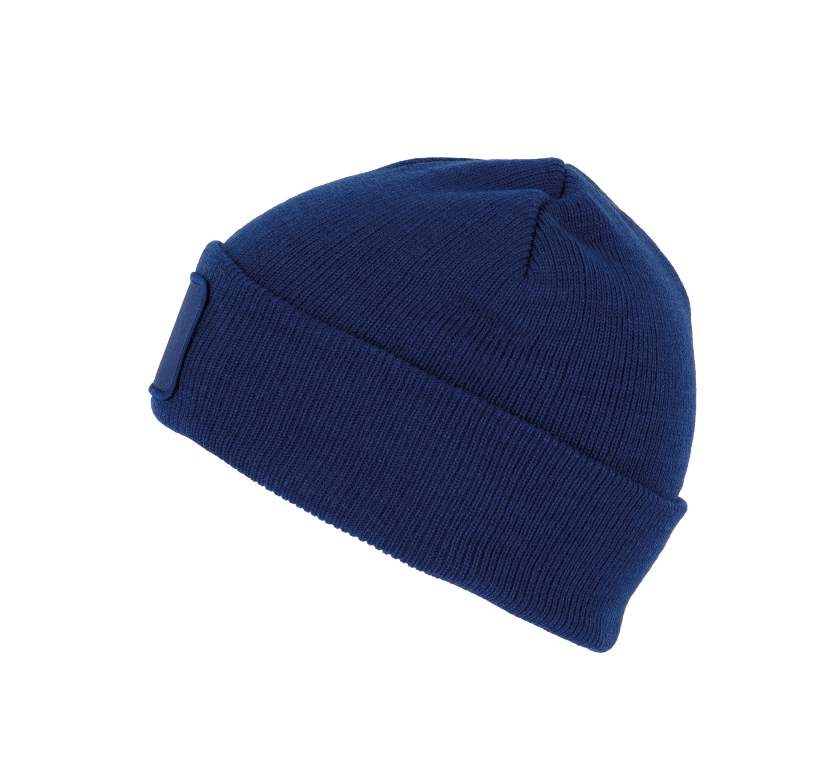 Gerecycleerde muts met patch