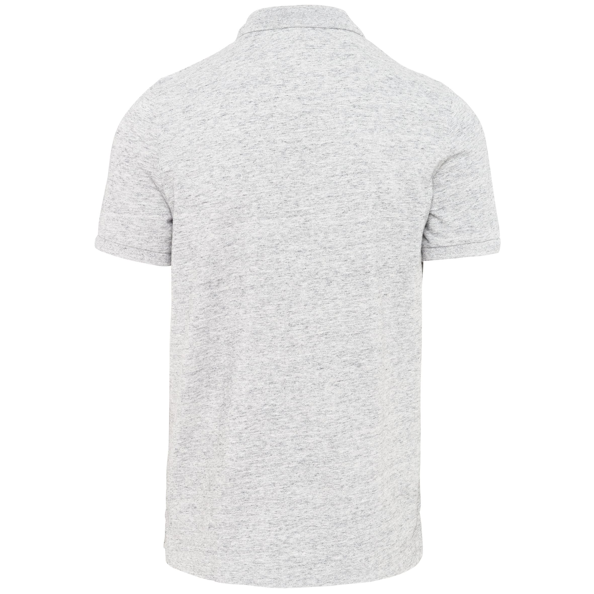 Vintage herenpolo met korte mouwen